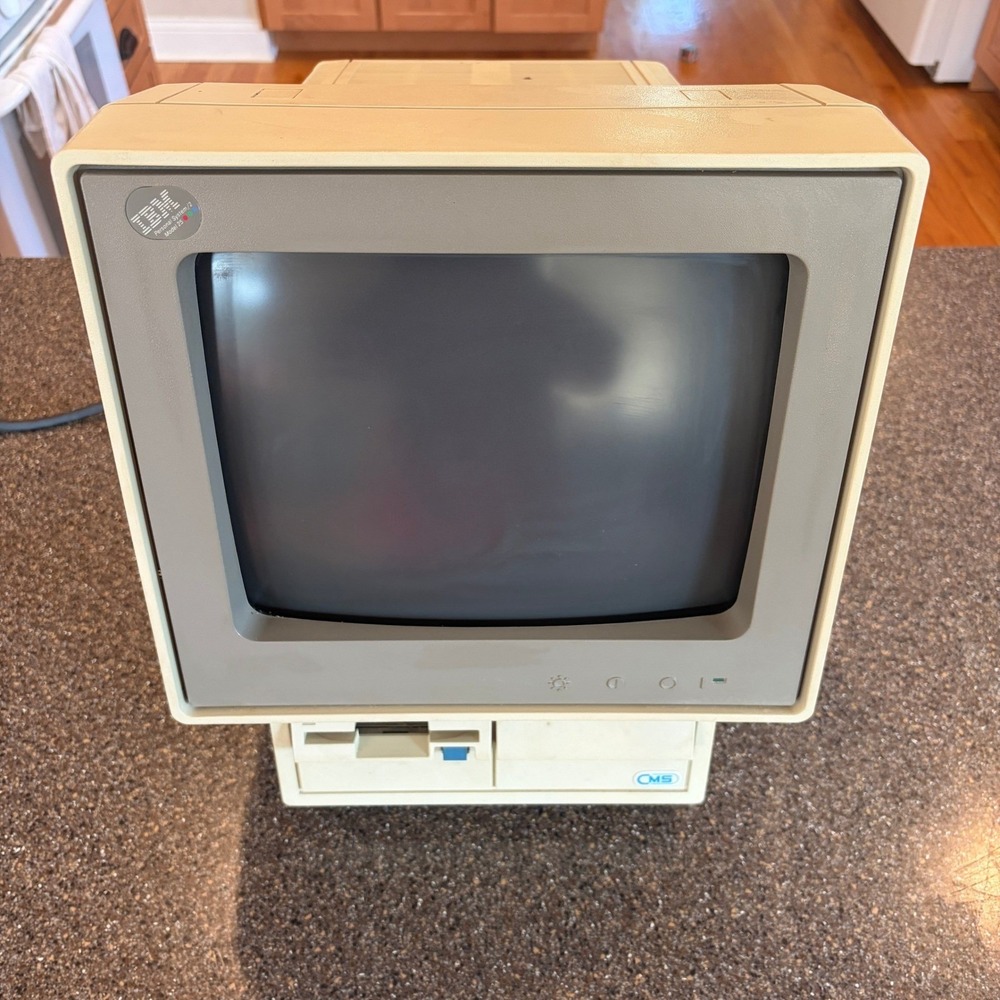 IBM PS/2 Model 25 All-in-One Computer Vintage 512KB RAM Beige Type 8525 - Picture 3 of 16